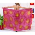 thumbnail image 2 of HAPPY BAY Women's Beachwear Summer Bikini Wraps Beach Wrap Sarong Coverups Skirt Swim Cover up Swimwear Coverups for Women One Size Punch, Tie Dye, 2 of 4