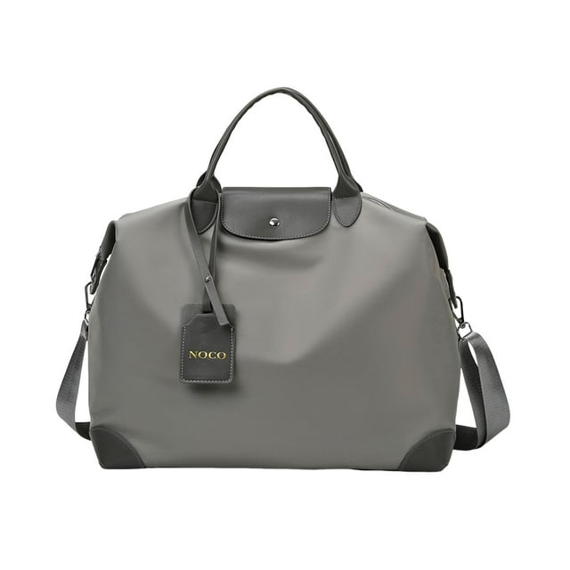 Bolsa deportiva para gimnasio, bolsa de fin de semana, bolsa de viaje para acampar, fitness, fin de semana gris