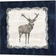 thumbnail image 2 of Great Art Now Blue Cliff Mountains - Deer, Bear, Moose by Tara Reed 3 Piece Canvas Art Set Each 14"W x 14"H, 2 of 5