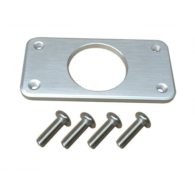 Brocraft Universal Aluminum Downrigger Bracket for 90 Degree Boat Track