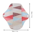 thumbnail image 4 of 3pcs Cloth Sanitary Towels Washable Reusable Sanitary Towels Pads Menstrual Absorbent PadsN45, 4 of 4