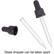 thumbnail image 3 of Juego de 12 goteros de vidrio para aceites esenciales de 50 ml con tapa giratoria a presión. Pipetas con aplicador de rodillo para frascos de aceites esenciales., 3 of 8