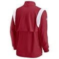 thumbnail image 3 of Men's Nike Cardinal Arizona Cardinals Sideline Coaches Chevron Lockup Quarter-Zip Top, 3 of 3