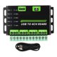 thumbnail image 1 of USB to 4CH RS485 Converter Module Industrial Grade Universal Serial Communication, 1 of 5