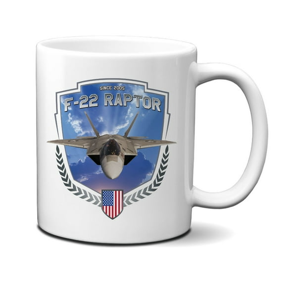 F-22 Raptor In Flight 11oz Mug