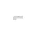 thumbnail image 6 of Linon Troyin White Wooden Storage Nook With Black Cushions and Pillows, 6 of 10
