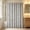 Gray, variant on QuanTara 70.87" Silver Foil Shower Curtain - Stone Pattern Waterproof Polyester Partition, Thickened Bathroom Barrier for Residential Hygiene Chambers & Wet Zones
