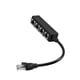 thumbnail image 1 of Kearding Ethernet Splitter Cable 1 Male to Female PVC 4x for Laptop Computer Juegos de teclado y mouse para computadora, 1 of 1