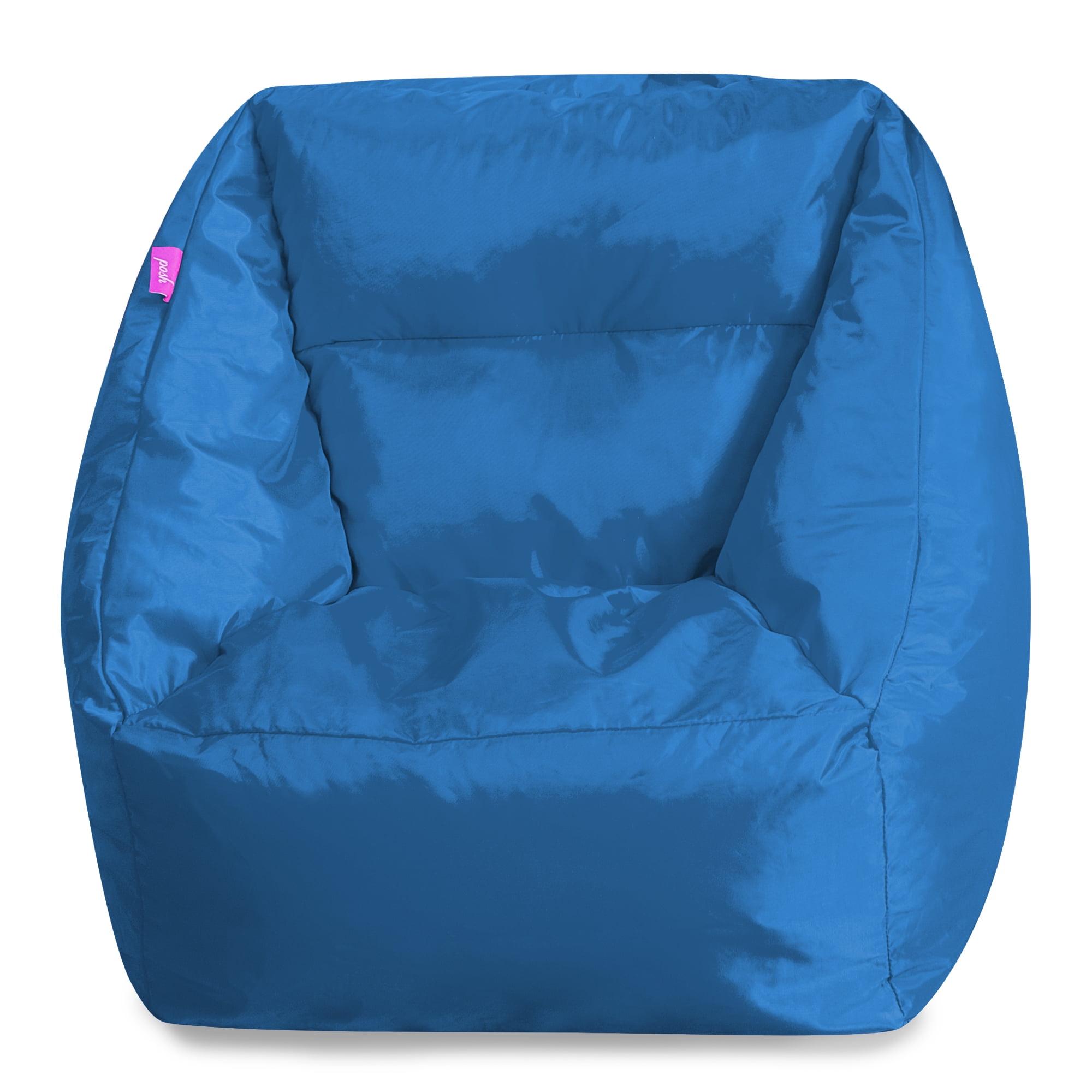 Posh Creations Coronado Bean Bag Chair, Kids, 2.3 ft, Navy