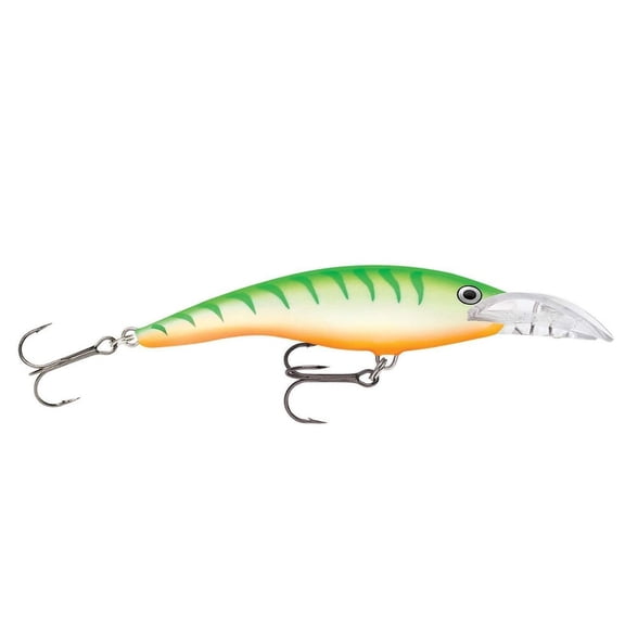 Rapala Scatter Rap Tail Dancer 09 Green Tiger UV Lure, Multi, One Size