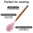 thumbnail image 3 of Utensilios de cocina de silicona, juego de 2 utensilios de cocina, fácil de usar, 3 of 5