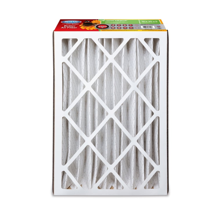 BestAir AB1625-11R Furnace Filter, Trion/AirBear 16x25x5 MERV 11