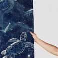 thumbnail image 3 of Orinice Bioluminescence Jellyfish Turtle Bathroom Decor Set with Hooks, Colorful Luxurious Graphic Print Polyester Fabric Shower Curtain for Home Bathtubs Decoration 69x72, 3 of 7