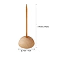 thumbnail image 2 of FESTFENDS Beige Ticket Spike Restaurant Wood Space Saving for Accounting Space 1Set, 2 of 8