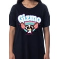thumbnail image 3 of Gremlins Womens' Chibi Style Gizmo Nightgown Sleep Pajama Dress Shirt, 3 of 5