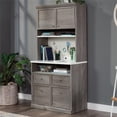 thumbnail image 6 of Pemberly Row Engineered Wood Storage Hutch in Mystic Oak Finish, 6 of 12