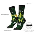 thumbnail image 4 of KLL Tropical Summer Vibes Print Cool Socks Men's Women's Crew Socks Funny Crazy Novelty Stockings, 4 of 6