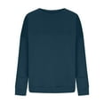 thumbnail image 6 of Diufon Womens Sweatshirts Crewneck Fleece Oversized Pullover Sweaters Fall Winter Cute Tops Teen Girls Clothes, 6 of 7