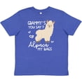 thumbnail image 3 of Inktastic Grammy's You Say Alpaca My Bags Youth T-Shirt, 3 of 5