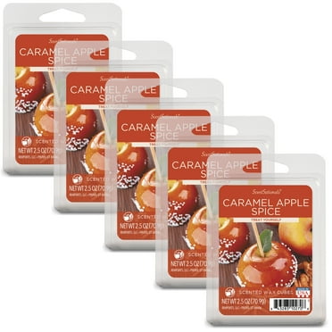 Caramel Apple Spice Scented Wax Melts, ScentSationals, 2.5 oz (5-Pack)