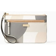 Kate Spade New York Leather Tinie Laurel Way Geo Spotlight Wristlet Pink Multi