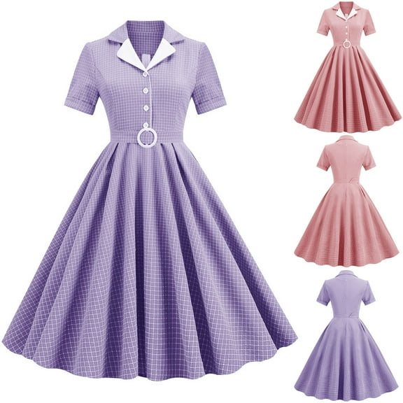 Plus Size Halloween Costumes for Women Women's Tea Party Dresses Formal Dresses for Women Evening Party Sleeve Lapel Collar Short Dress Cocktail Dress