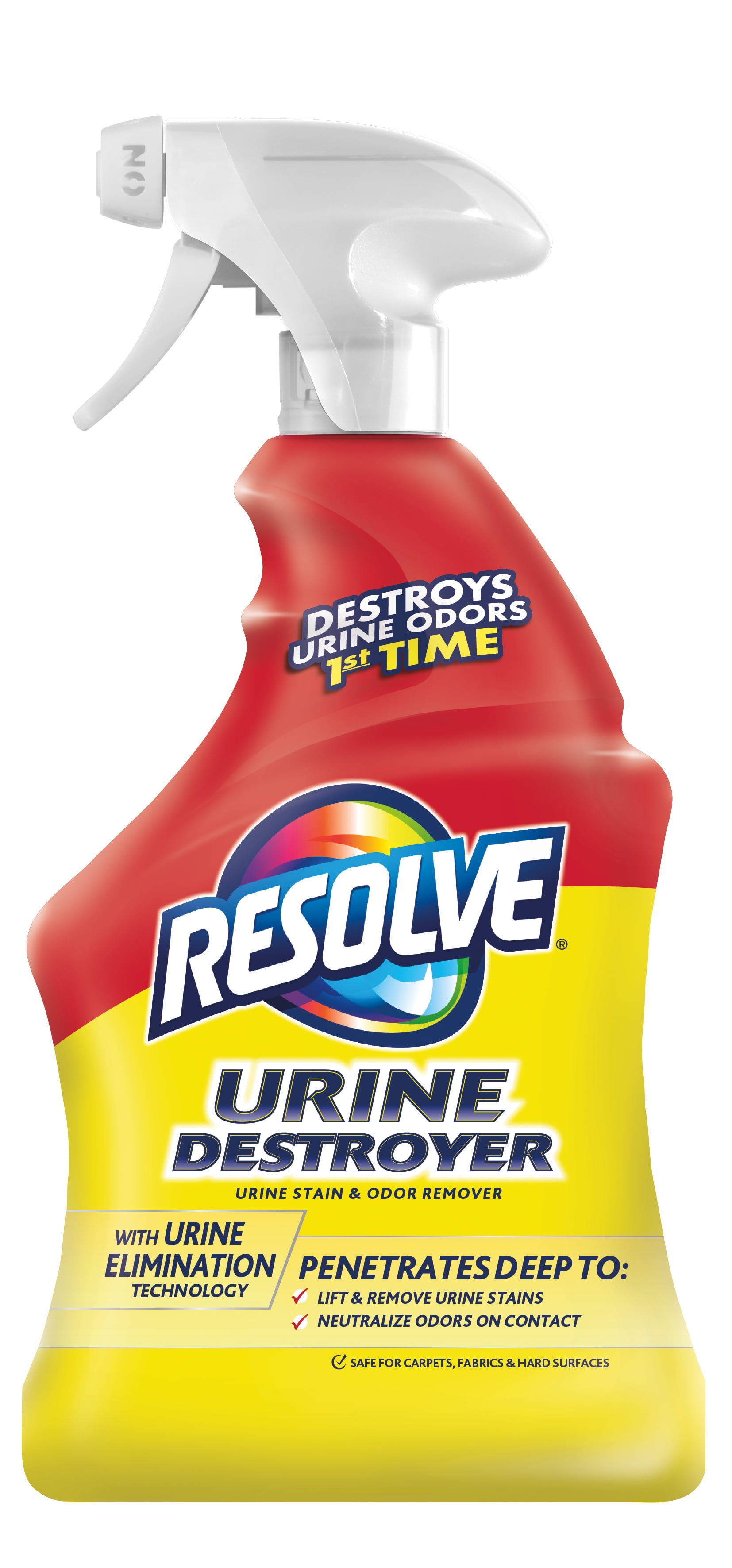 Resolve Urine Destroyer Pet Urine Stain and Odor Remover Spray, 32oz