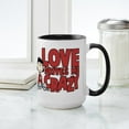 thumbnail image 4 of CafePress - Peanuts Lucy Love Drives - 15 oz Ceramic Large White Novelty Mug, 4 of 4