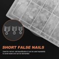 thumbnail image 2 of 600Pcs False Nails Full Covers Adorable Artificial Fake Nail Stickers for Women, 2 of 8