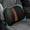 Black, variant on ANHXN Lumbar Support Pillow for Car, Memory Foam Car Seat Back Support Pillow for Driving, Back Cushion with Strap for Pain Relief, Ergonomic Back Cushion for Office Chair, Wheelchair