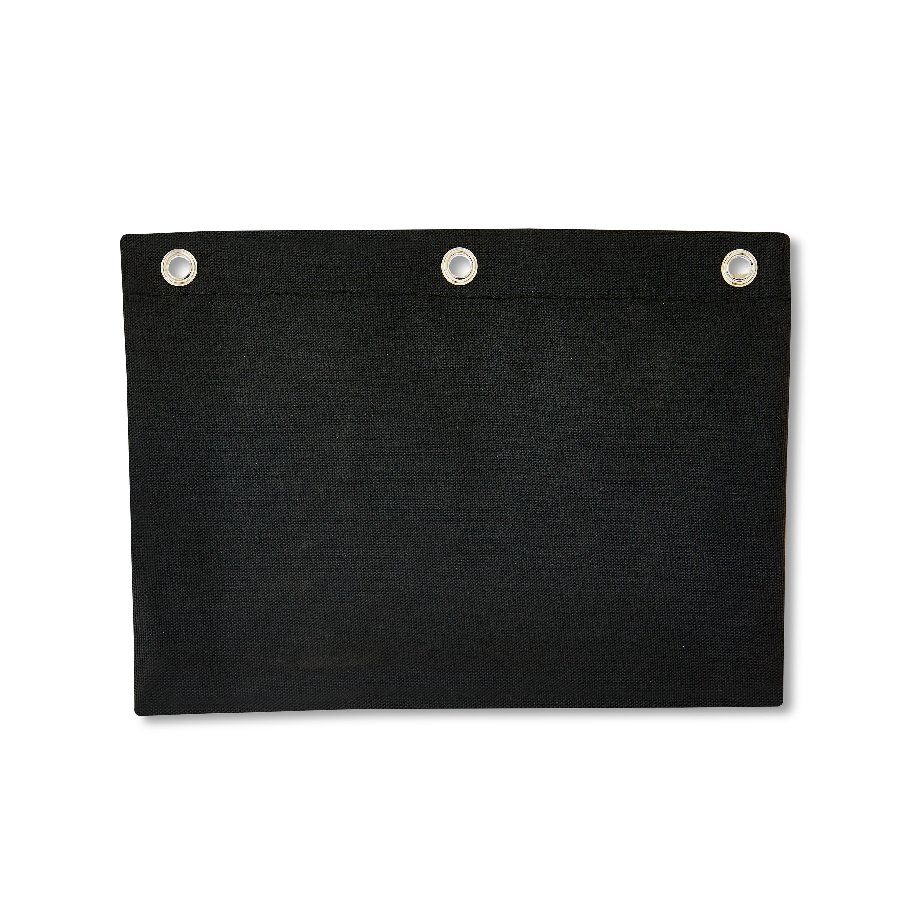 Funda de cremallera de poliéster negro sólido Pen + Gear para carpeta, cartuchera para carpeta 6
