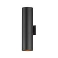 thumbnail image 3 of 26109BK Maxim Lighting Outpost - 22 Inch 2 Light Outdoor Wall Mount-Black Finish, 3 of 5