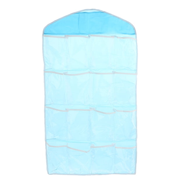 Organizador colgante de almacenamiento de 16 bolsillos Sunnimix azul
