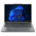 thumbnail image 2 of Lenovo ThinkPad E14 Home/Business Laptop (AMD Ryzen 5 7530U 6-Core, 14.0in 60 Hz Wide UXGA (1920x1200), AMD Radeon, 12GB RAM, 512GB PCIe SSD, Backlit KB, Win 11 Pro) with USB-C Dock, 2 of 7