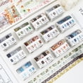 thumbnail image 2 of YUBX Flowers Washi Tape Pack 60 Rolls Winter Snow Decorative Tapes, 2 of 10