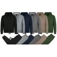 thumbnail image 4 of Men's 2-Piece Fleece-Lined Full Zip Hoodie & Jogger Set, 4 of 5