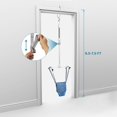 thumbnail image 4 of 2 in 1 Baby Door Jumper, Adjustable Strap and Seat for 6-24 Months Infant Toddler, Blue, 4 of 8