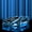 Blue Black, variant on Castle Fairy Glowing Green Car Curtains Pack of 2 (42x84 Each) for Kids, Futuristic Curtain Curtains Blackout for Bedroom, Green Black