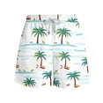 thumbnail image 3 of guisaled Swim Suit Men Mens Swim Trunks Quick Dry Boardshorts Elastic Waisted Knee Lenth Hawaii Beach Shorts Graphic 5 Inch Swimming Buttom Swimwear, 3 of 6
