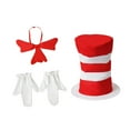 thumbnail image 3 of Conjunto de disfraz para niños Yinane sombrero y pajarita de tela, 3 of 8