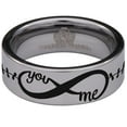 thumbnail image 2 of BFF Tungsten Carbide Ring, 2 of 9