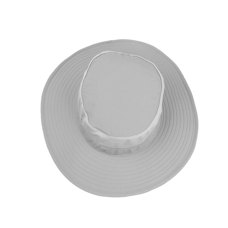 Orolay Men 360° Protection Sun Hat Safari Fishing Hat Neck Face Flap Cover  UPF+ 50,Lightgrey