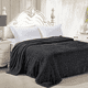 thumbnail image 1 of GPED Cobija Ultra Suave, Mantas Cálidas y Acogedoras Tamaño Queen 260GSM para Sofá, Cama, Silla, Mantas Transpirables y Ligeras para Todas las Estaciones, Decoración y Cobija para Regalar, Negro, 1 of 7