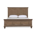 thumbnail image 3 of New Classic Furniture Mariana Wood King Size Bed in Vintage Mocha, 3 of 8