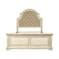 thumbnail image 5 of New Classic Furniture Anastasia California King Wood Bed in Ant White, 5 of 6