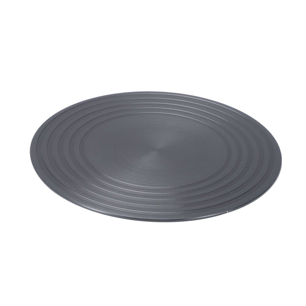 Soimiss Black Aluminum Heat Diffuser Cooking Plate for Kitchen and Even Heat Distribution 24cm
