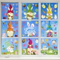 Halloween 2024 Easter Rabbit Egg Electrostatic Window Sticker Window