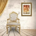 thumbnail image 3 of Vintage Apple Collection 17x24 Gold Ornate Wood Framed with Double Matting Museum Art Print Titled - Mucha Chocolat Panels, 3 of 4