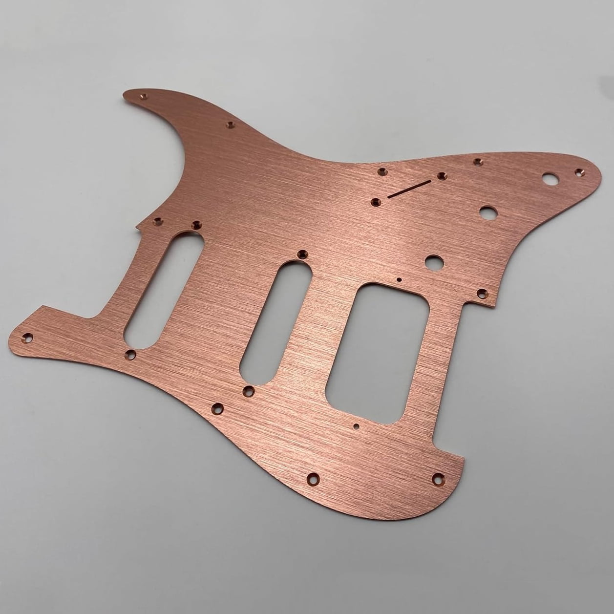 SSH 11-Hole Aluminum Guitar Pickguard and Backplate Set for Fender Stratocaster Modern Standard Style Guitars