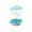 Blue, variant on syligr Automatic Bird Feeder for Parrots Small Birds Transparent Wall Mounted Seed Dispenser for Cage Easy to Fill and Clean No Spill Design for Home and Outdoor Use